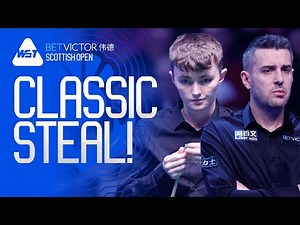 TRADEMARK STEAL! Mark Selby vs Robbie McGuigan | BetVictor Scottish Open 2025