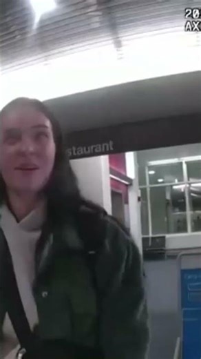 crazy lady attacks woman