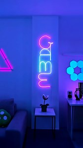 Rope Light UNDER $60??? At Walmart? It's a NEED. 🔥😍 #nanoleaf #walmart #ropelight #rgblights #gaminglights #gamingsetup #gameroom #deals #budgetgaming | Nanoleaf