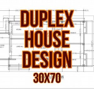 2.1K views · 77 reactions | Duplex House Design , Modern Building Design, 30x70 Residential House Plan | Dimension Engineering Services - DES | Facebook