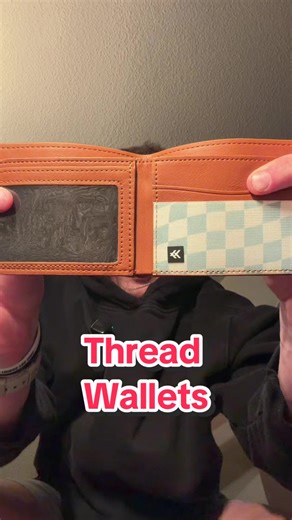 leather bifold wallets from @Thread Wallets are super clean… and RFID blocking!