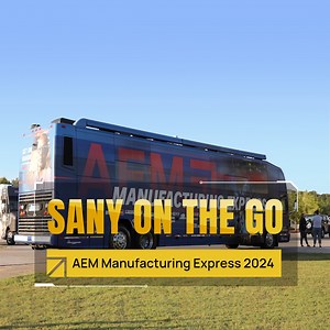 306K views · 584 reactions | Take a look back at the AEM Manufacturing Express event, proudly hosted by SANY America. This year's tour covers 20 states across the U.S., with 80 AEM member companies on board, celebrating the contributions of 2.3 million professionals in the equipment manufacturing industry.拾 #SANY #QualityChangesTheWorld #AEMManufacturingExpress | SANY Group | Facebook
