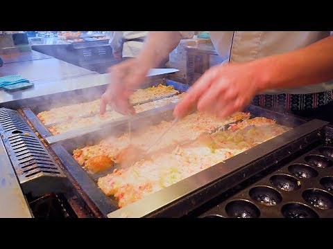 The art of takoyaki making! Gindaco god's skill in japan! [Craftsmanship]