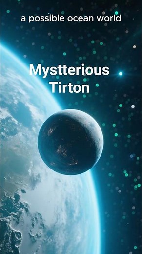 The mysterious moon Triton #spacescience #space #cosmicexploration #astronomy #alienlife #planet