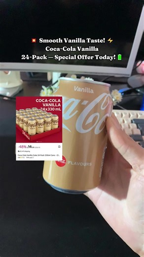 Coca Cola Vanilla Coke 24 Pack - Special Offer