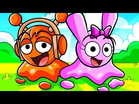 ¡OREN y PINKI SE CONVIERTEN en SLIME ROBLOX!