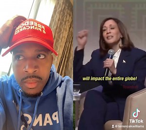 44K views · 5.1K reactions | Whatever Kamala Harris is Smoking, please keep it away from all Humans and I mean pretty please This woman will be known as one of the biggest embarrassment in American History Do you agree | Terrence K Williams | Facebook