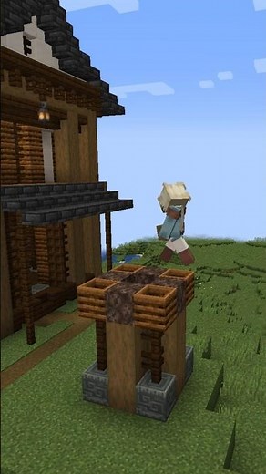 Minecraft Japanese Snow Golem Defense Tower ❄️ Automatic Mob Defense Build Tutorial