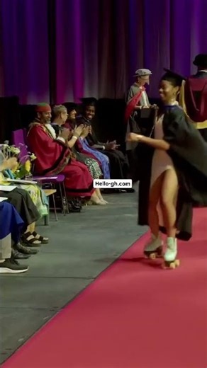 The joy of graduating with distinction