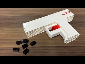 Lego Gun that shoots! | No Technic Pieces