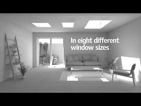 VELUX Curved Glass Skylight Daylight Visualizer