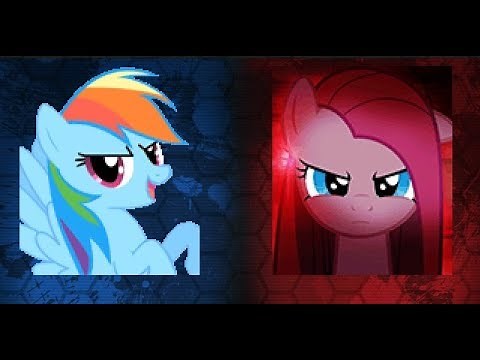 [Fighting Is Magic Mugen] Rainbow Dash & Fluttershy Vs Pinkamena (BOTH 12P)