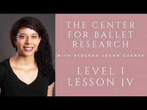 Fundamentals of Ballet Level I Lesson IV Center Practice MUSIC ONLY | Center for Ballet Research