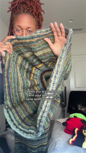 And I still need to wash and block it 💀 #knitting #knitwear #knittinginspo #knitweardesigner