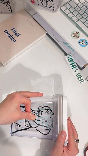 Vinyl works 🐶🤍 #cricutvinyl #premiumvinyl #cricutdecals #asmrorders