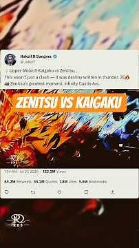 ⚡ Zenitsu’s Final Showdown vs Kaigaku | Thunder Breathing Godspeed ⚡ | Demon Slayer