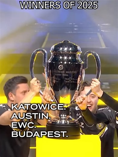 International CS2 Champions of 2025 Revealed