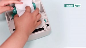 BETCKEY 3 Inch Circle Thermal Sticker Labels, Compatible with Zebra & More Label Printer, Perforated [20 Rolls, 10000 Round Labels]