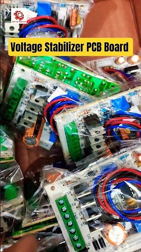 Voltage Stabilizer PCB Boards with digital display and without display