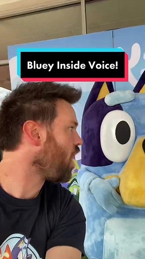 Bluey Inside Voice! Voice Actor Reveals Secrets