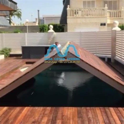 Fold-able Swimming pool cover