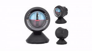 Vehicle Inclinometer Gauge, Digital Display for Real-Time Pitch and Roll Angle Measurement, for Off-Roading, Towing and Safety Monitoring