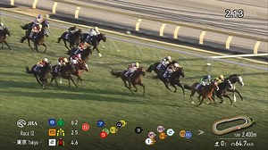 東京競馬場で行われた第45回ジャパンカップ（GI）は、4番人気のカランダガン（M.バルザローナ騎手）が、2:20.3のレコードタイムで優勝。 2着は1番人気マスカレードボール（C.ルメール騎手）、3着は3番人気のダノンデサイル（戸崎圭太騎手）でした。 カランダガンは、これでサンクルー大賞（G1）、キングジョージ6世＆クイーンエリザベス ステークス（G1）、英チャンピオンステークス（G1）からの4連勝を飾りました。 ≪音声協力：ラジオNIKKEI≫ | JRA（日本中央競馬会）