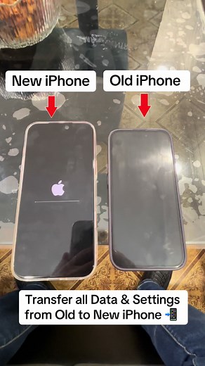 Transfer Data from Old iPhone to New iPhone Easily