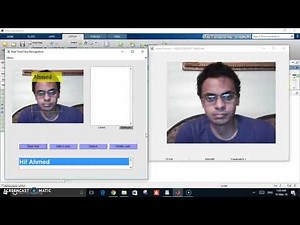 Real time face recognition MATLAB
