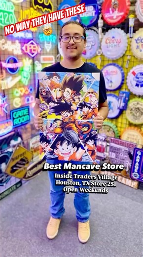 Did you know we sell Anime prints? #anime #ManCave #Shopping #HoustonTexas