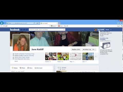 Basics of Facebook for Adult Seniors
