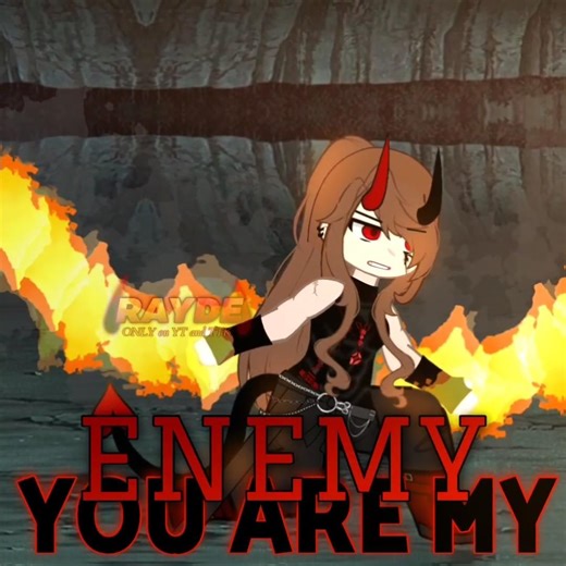 •🔥My ENEMY💧 [ Inspiration by:‪@Kaiianimated‬/ Gacha animation - Rayde ]• #gacha #gachacomunidade