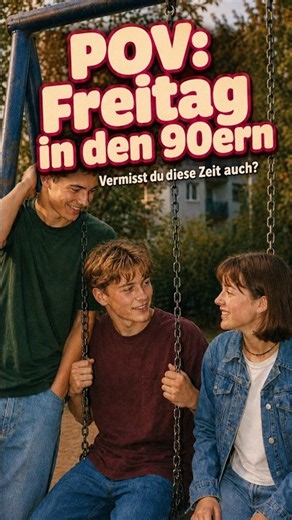POV: Freitag in den 90ern – damals Alltag, heute unbezahlbar 🥹 #nostalgie #retro #90er