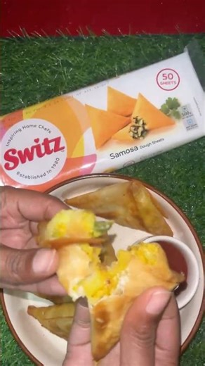Crunchy Air Fryer Samosa Recipe | Quick Veg Snack #food #trending #viral #healthtips #samosa#satisfy