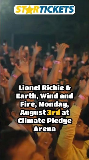 Megan Moroney, Lionel Richie & Earth, Wind and Fire & more Tickets in Seattle | StarTickets.com