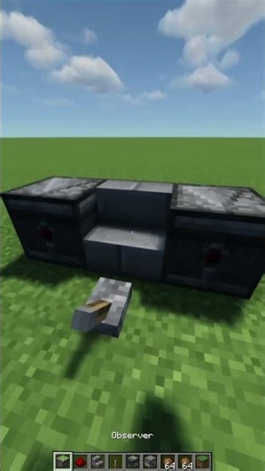 Minecraft Flamethrower #minecraft #minecraftshorts #minecraftbuild