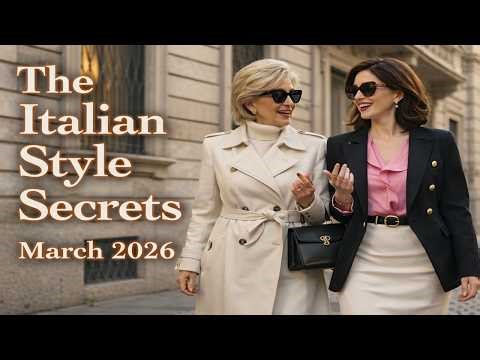 MILAN STREET STYLE 2026: ELEGANT SPRING OUTFITS | ITALIAN FASHION TRENDS & STYLE INSPIRATION