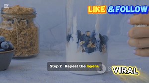 Quick, healthy, and delicious — make this Greek yogurt parfait in just 60 seconds! This one-minute recipe video shows step-by-step ingredient callouts (Greek yogurt, granola, honey, fresh berries, nuts) with on-screen subtitles for the entire clip — perfect for busy mornings or meal prep. Follow the fast layers: creamy yogurt, crunchy granola, sweet honey, and vibrant fruit for a balanced breakfast or snack. Ideal for quick recipes, healthy breakfasts, and meal prep inspiration. Like the video i