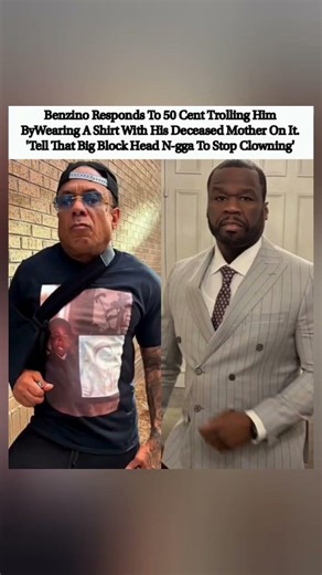 🔥 Benzino fires back at 50 Cent after mom shirt troll! “Stop clowning!” 😳👕💥