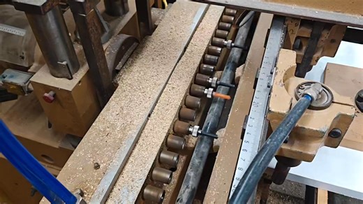 Keeping the shop moving with precision today! 🔧✨ BK's got the SCMI MB51 line bore machine dialed in and running smooth on a customer project. Accurate holes, clean lines, and tight tolerances — exactly what his clients count on. From custom cabinetry to specialty fabrication, the right tools and craftsmanship make all the difference. #BKFabrication #SCMIMB51 #LineBoring #Woodworking #CustomFabrication #ShopLife #PrecisionWork | BK Fabrication, LLC