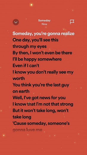 Someday by Nina Lyrics – Full English Song Lyrics