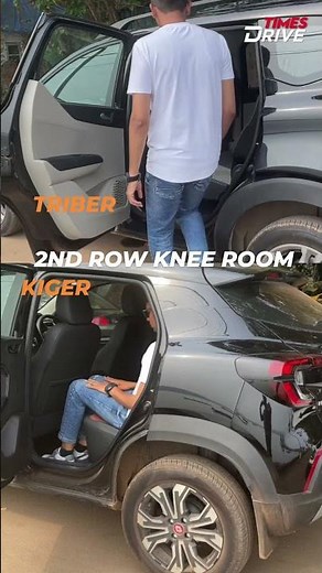Renault Kiger vs. Triber: Comparing Knee and Headroom for 5'10