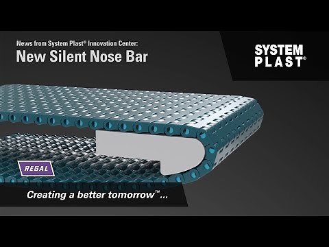 Material Handling Low-Noise Modular Belt Transfer - System Plast