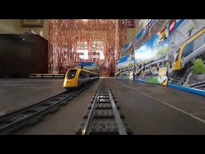 LEGO Train Track Setup #1 - 75m / 250feet of track through the house
