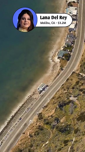 Lana Del Rey House in Malibu, California worth $3.2M #lanadelrey #singer #celebrityhouse | Real Estate of Stars