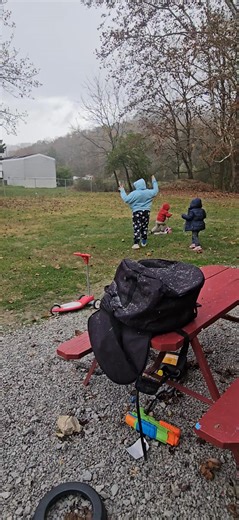 Izzie said but mom i want regular snow like to play with in the ground😂😂😂 gibe it time girlfriend itll be on the ground before you know it. | Michelle Scroggin