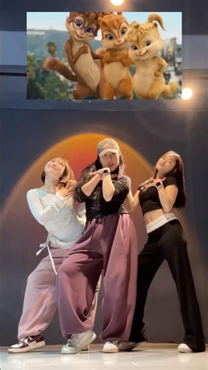 chipmunks dance cover🐿️ #alvinandthechipmunks #dance #dancechallenge #shorts