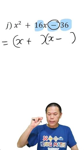 Factorising Monic Quardratic Expressions Part 22