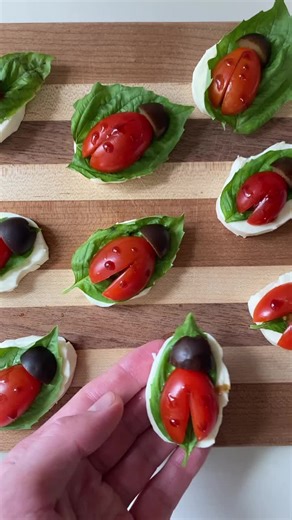 Happy (almost) Spring!🐞🌼 #springrecipe #cookingathometiktoktv #appetizer #easyrecipe #springrecipes