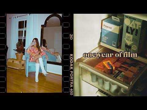 ONE YEAR OF 35MM FILM 🎞 scanning film negatives at home